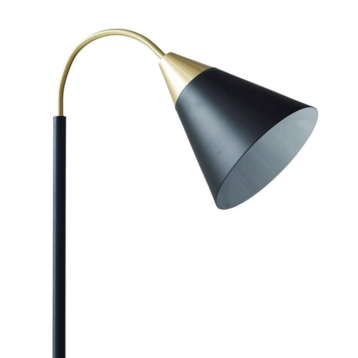 Beacon Arched Metal Floor Lamp with Chimney Shade | Bohemian Home Decor