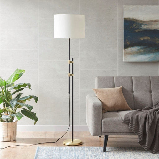 Ellsworth Asymmetrical Metal Floor Lamp | Bohemian Home Decor