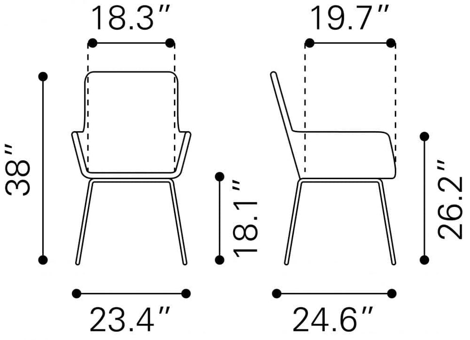 Lyon Dining Chair (Set of 2) | Bohemian Home Decor