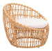 design furniture modern accent chair natural