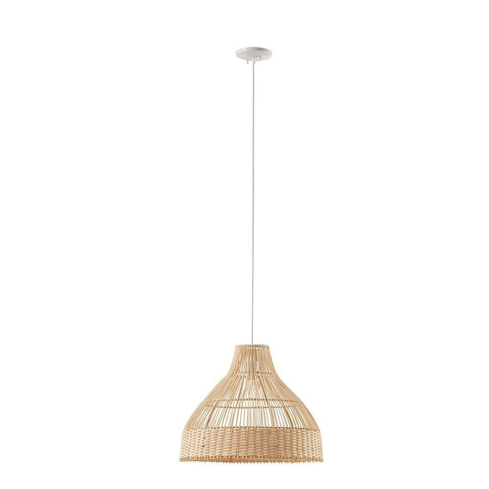 Wren Bell Shaped Bamboo Pendant | Bohemian Home Decor