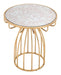 Side Table Silo Side Table Gold Gold -Free Shipping by Bohemian Home Decor