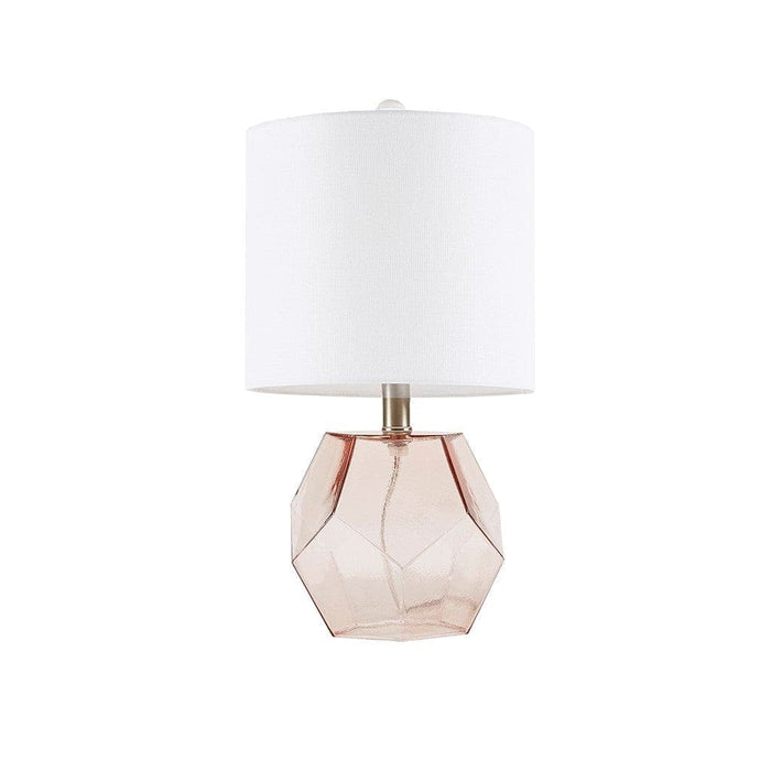 Bella Geometric Glass Table Lamp | Bohemian Home Decor