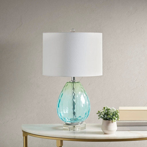 Borel Ombre Glass Table Lamp | Bohemian Home Decor
