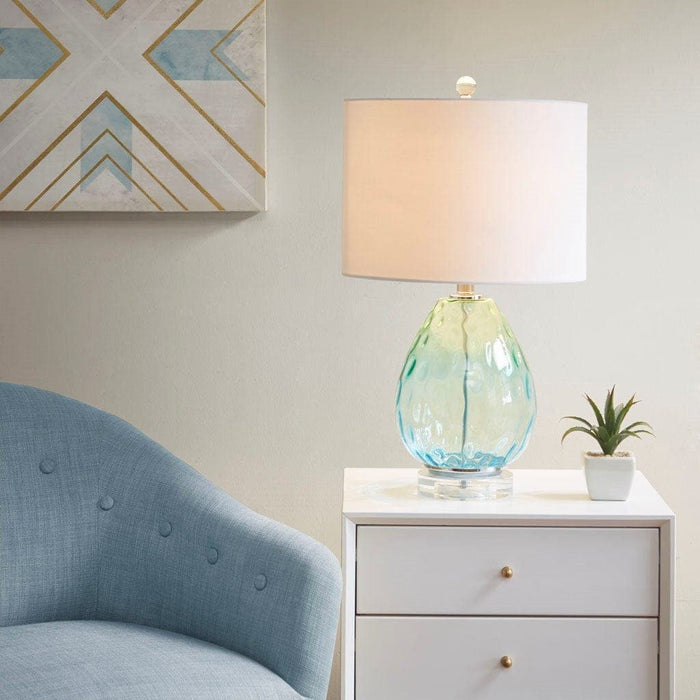 Borel Ombre Glass Table Lamp | Bohemian Home Decor