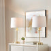 Clarity Glass Cylinder Table Lamp Set of 2 | Bohemian Home Decor