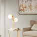 Table Lamp Holloway Table Lamp White/Gold -Free Shipping by Bohemian Home Decor