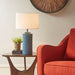 Jayda Geometric Ceramic Table Lamp | Bohemian Home Decor